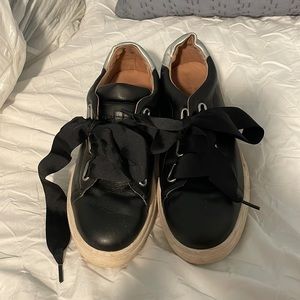 Caslon ribbon tie sneakers